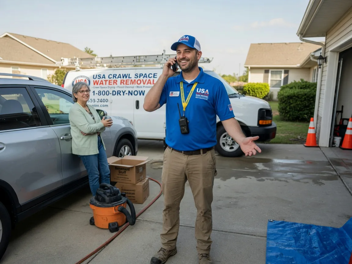 Crawl Space Water Removal Teague, TX FAQs